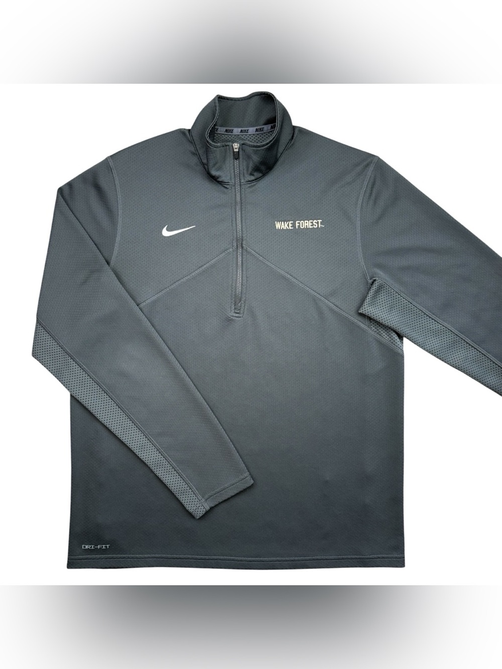 Nike Wake Forest TEAM ISSUED Demon Deacons Men’s 1/4 Zip Pullover Jacket size M